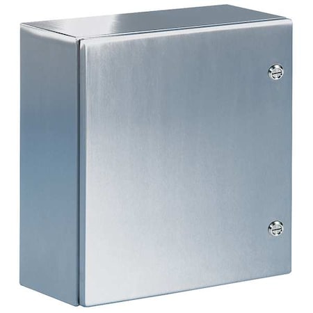 1/4 Turn Latch Electrical Enclosures, 15.80 in H, 8.30 in D, 12 in W, 1, 12, 3R, 4, Steel MPN:WM161208NC