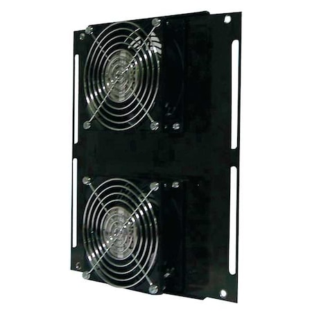 Equipment Rack Air-Distribution Fan, Square, 115V AC, 1 Phase, Aluminum, 8 5/16 in W. MPN:9969937