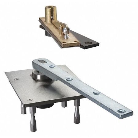 Pivot Set, Satin Chrome, Commercial Doors MPN:117-3/4 626