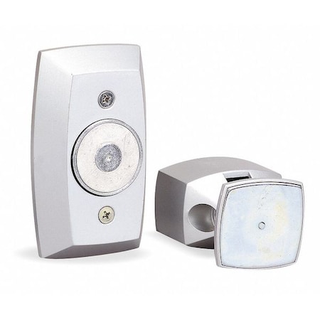 Electromagnetic Door Release, Aluminum, Steel, 0.08 A at 12V DC, 0.08A at 120V AC, 0.08A at 24V AC/DC MPN:998