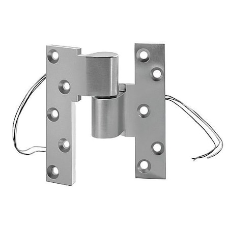 1 1/8 in W x 5 in H Satin Chrome Pivot Hinge MPN:EM19 626 LH