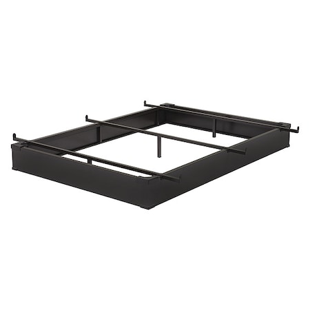 Bed Base, 10 in H, Black MPN:J6MB46 BC