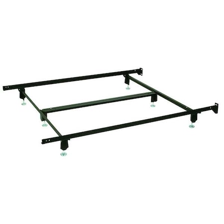 Bed Frame, 71In L x 53In W x 7-1/4In H MPN:PG46