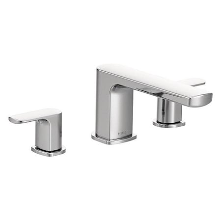 Tub Spout, Silver, 9-1/2