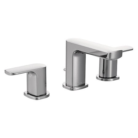 Manual Straight Spout Bathroom Faucet, 8