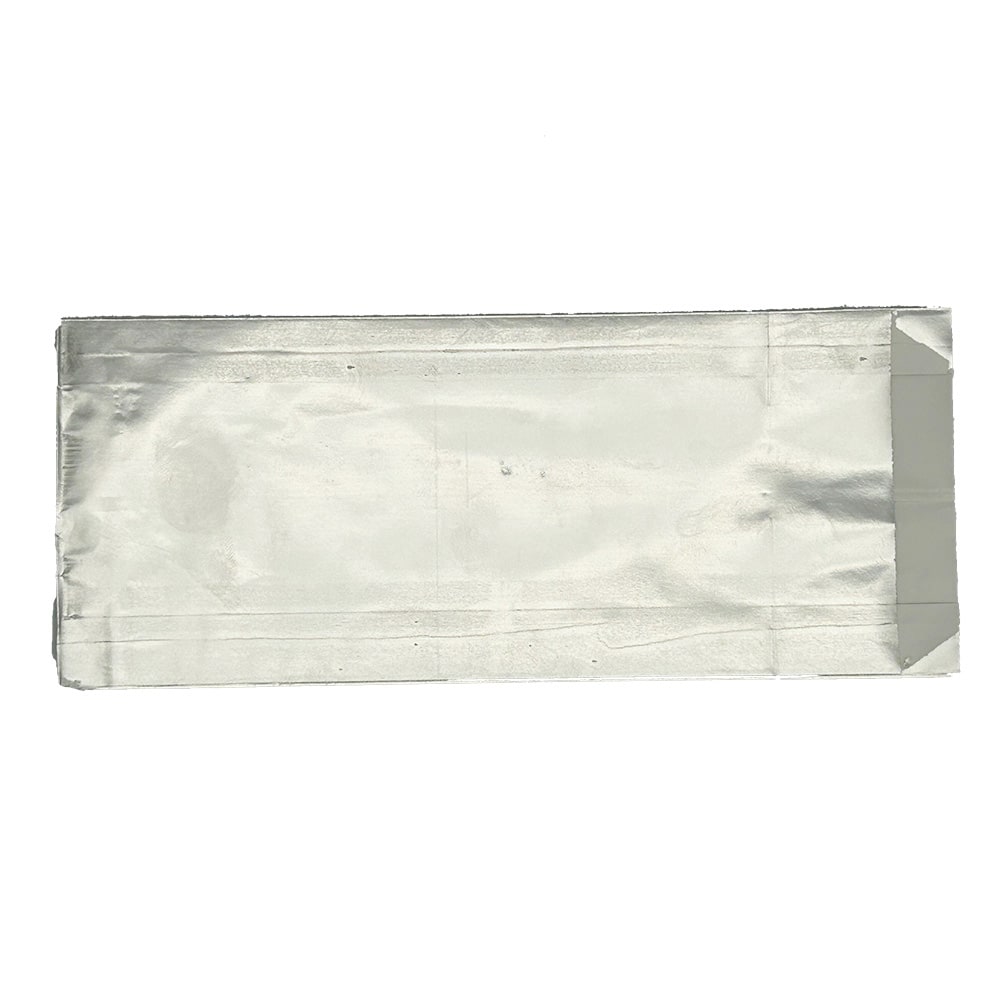 Empress Foil/Paper Hot Dog Bags, 3-1/2in x 8-1/2in, Silver, Case Of 1, 000 Bags MPN:EMFB351585S