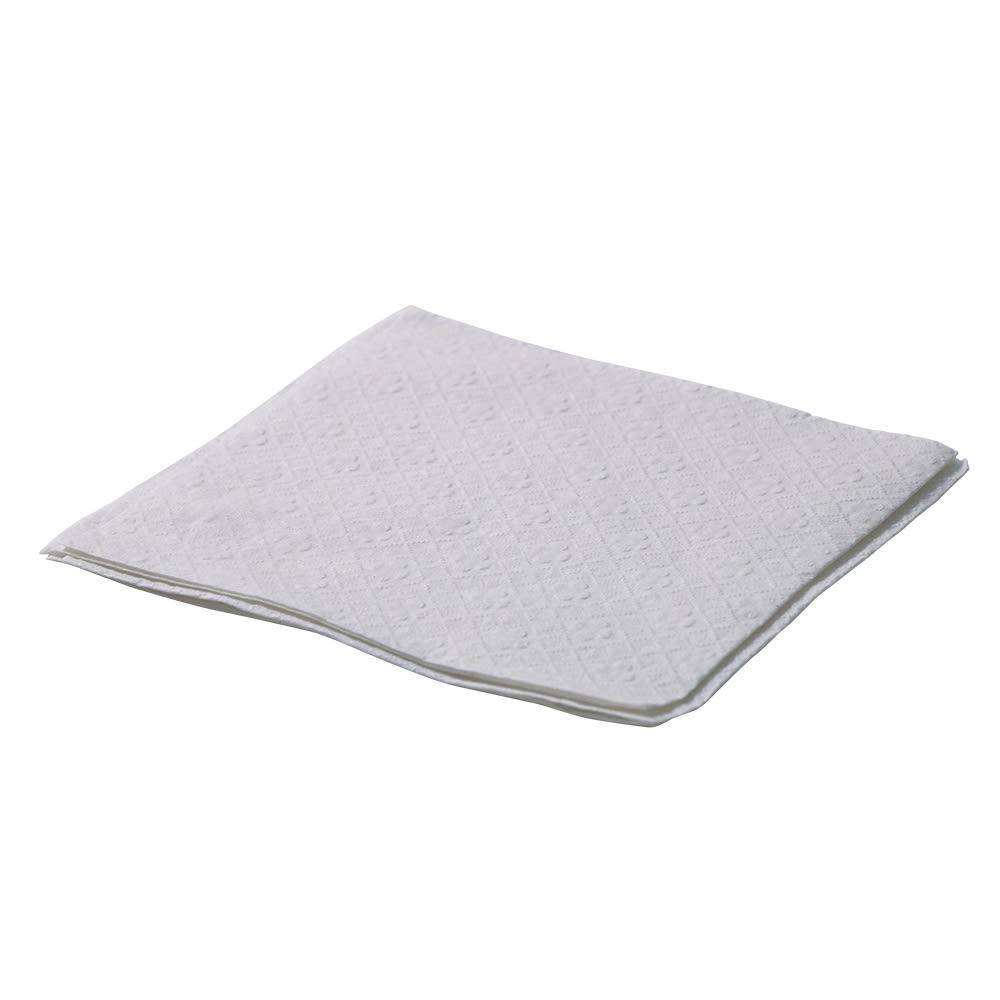Empress 1-Ply Luncheon Napkins, 11-1/2in x 12-1/2in, 100% Recycled, White, 500 Napkins Per Pack, Case Of 12 Packs MPN:LN 125001