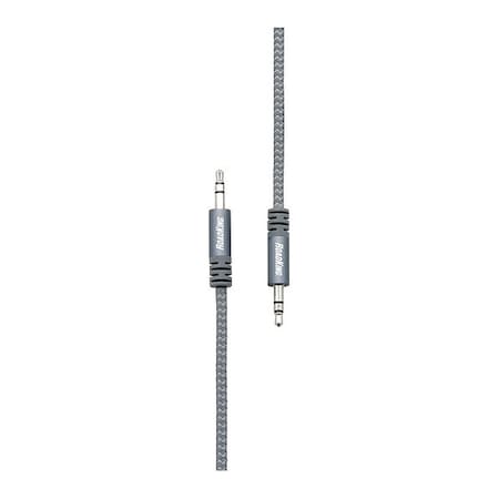 Heavy-Duty Audio Cable, Silver, 6 ft. MPN:RK12136