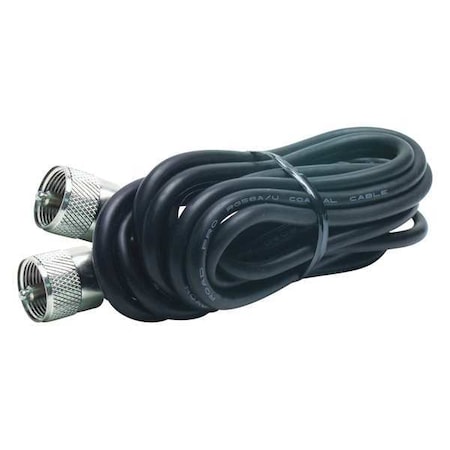 Coax Cable, PL-259 Connector, 18 ft. MPN:RP-18CC