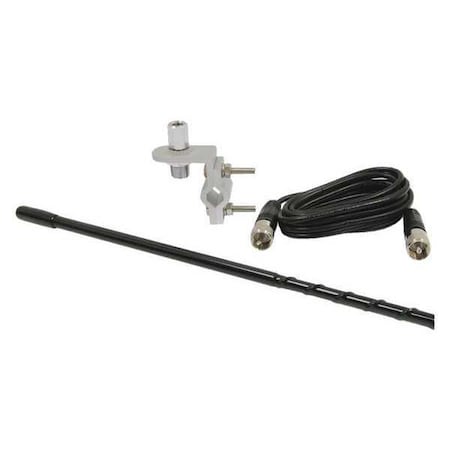 Mirror Mount Fiberglass CB Antenna, 4ft. MPN:RP-84B