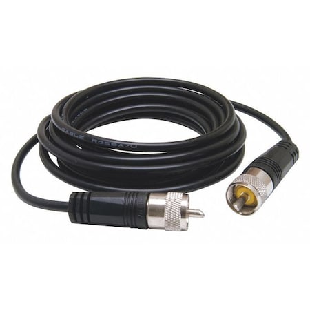 Coax Cable, PL-259 Connector, 9 ft. MPN:RP-9CC
