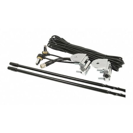 Platinum Series Dual Mirror Mount, 3ft. MPN:RPPS-23KB