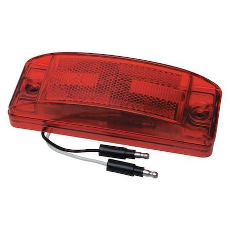 LED Light, w/Replaceable Len, Red, 6x2 MPN:RP-1284R