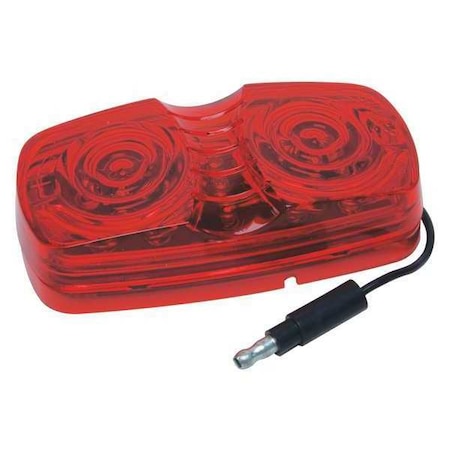 LED Double Bubble Sealed Light, Red, 4x2 MPN:RP-1375R