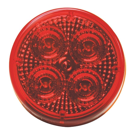 Diamond Lens Sealed Light, 2.5 Round LED, Color: Red MPN:RP1010RDL