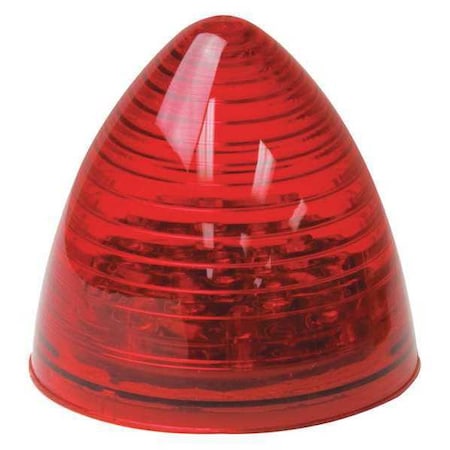 LED Sealed Beehive Light, Red, 2.5 MPN:RP1281RL