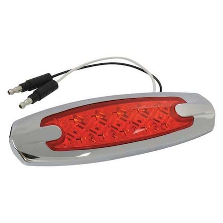 Sealed Diamond Lens LED Light, 4.75x1.25 MPN:RP1370RD