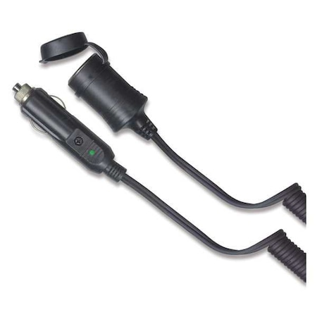 Cigarette Lighter Adapter, Coiled Cord MPN:RPPS-2231
