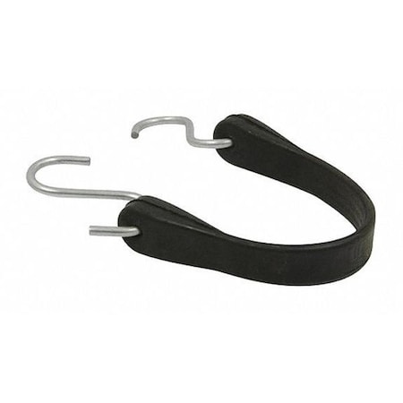 Heavy-Duty Tarp Strap, w/S Hooks, 10