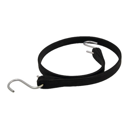Heavy-Duty Tarp Strap, w/S Hooks, 31