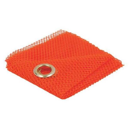 Orange Mesh Flag, w/Grommets, 18x18 MPN:1818GO