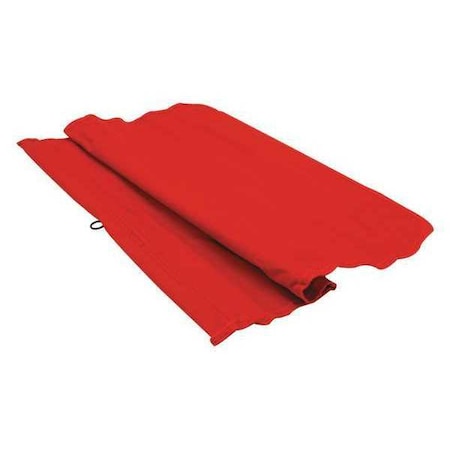 Red Log Haulers Flag, w/Sewn-In, 18x18 MPN:1818L