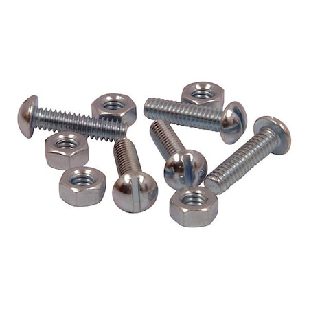 Stove Bolts, w/Hex Nuts, .25x1, PK5 MPN:SST-90170