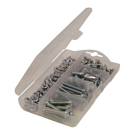 Machine Screw, Steel, Plain Finish MPN:SST90130