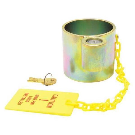 Standard Duty King Pin Lock, w/2 Keys MPN:RPKPSL3