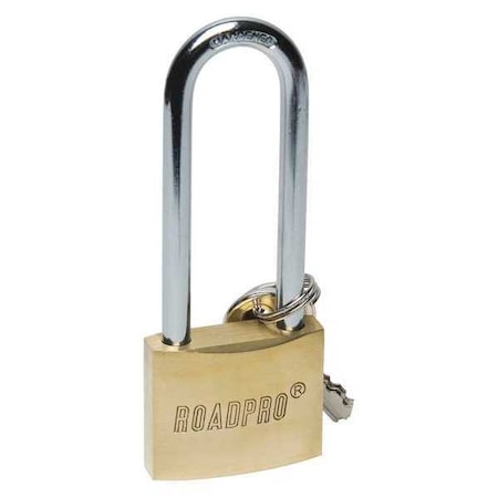 Solid Brass Padlock, 40mm, 2.5 Shackle MPN:RPLB-40L