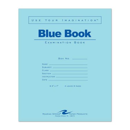 Case of Exam Blue Books, 8.5