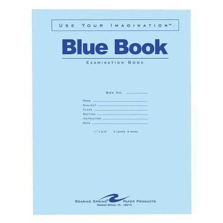 Case of Exam Blue Books, 11