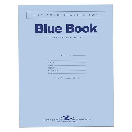 Case of Exam Blue Books, 11