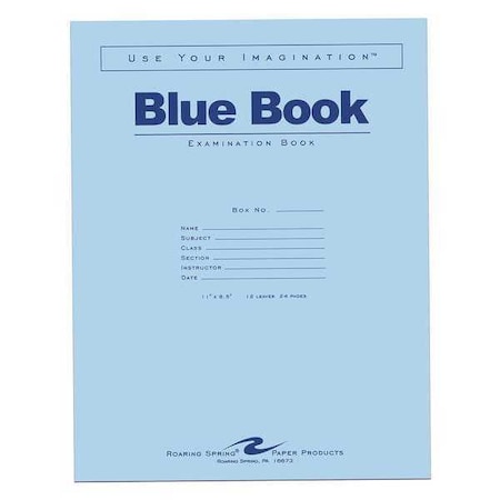 Case of Exam Blue Books, 11