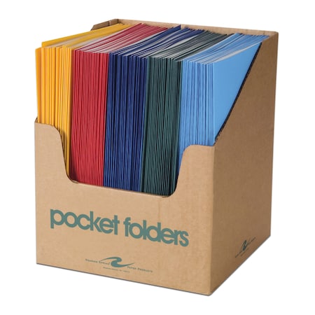 Pocket Folders in Counter Display, 11.75