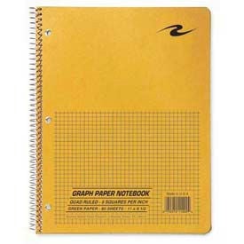 Roaring Spring® 3-Hole Punched Quad Notebook 8-1/2