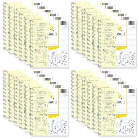 DoodleWrite College Ruled Notebook, PK24 MPN:11100CS