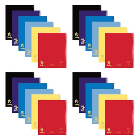 Case of Lefty WB Left Handed Notebooks, 1 Sub, 8.5