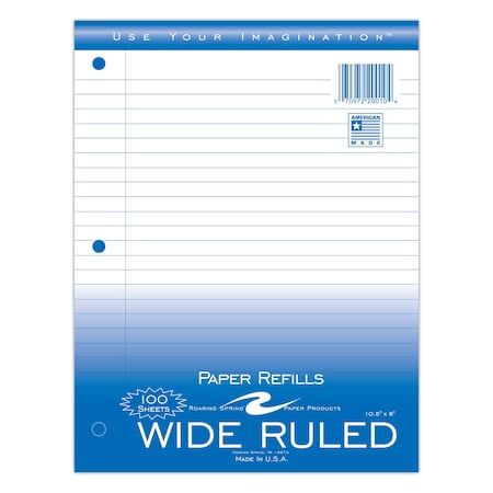 Filler Paper, 8