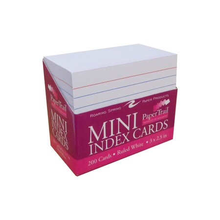 Cards, 3x2.5, 200/Set, PK36 MPN:28041CS