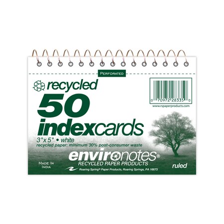 Case of Spiral Bound Recycled Index Cards 3