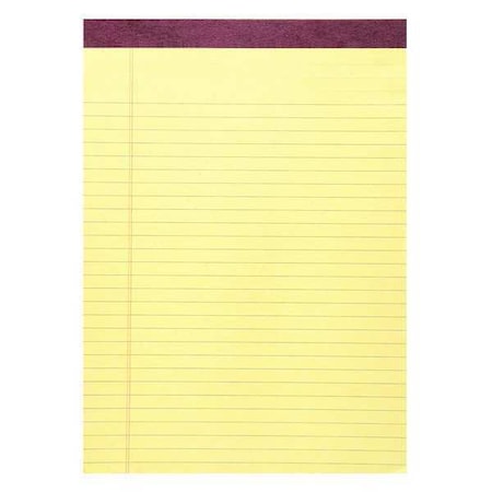 Case of Canary Legal Pads, 8.5