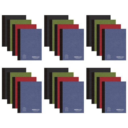 Recycled Comp Notebooks, 5x5 Graph, PK24 MPN:77283CS