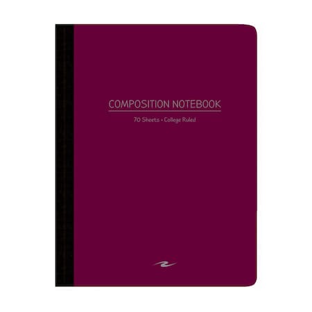 Case of Assorted Color Poly Flex Comp Notebooks, College Ruled, 70 sht, 9.75