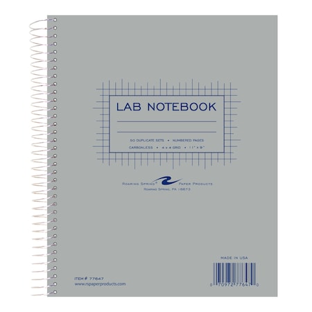 Wirebound Science Lab Book, PK12 MPN:77647CS