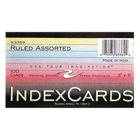 Case of Colored Index Cards 3