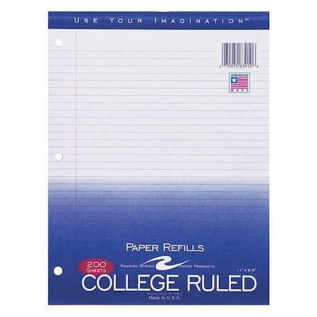 Case of Loose Leaf Paper, 200 sht/pk, 8