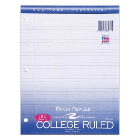 Case of Loose Leaf Paper, 150 sht/pk, 8