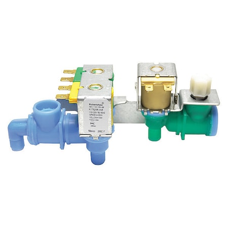 Ice Machine Water Valve, Blue, 3 in H MPN:IMV-1101