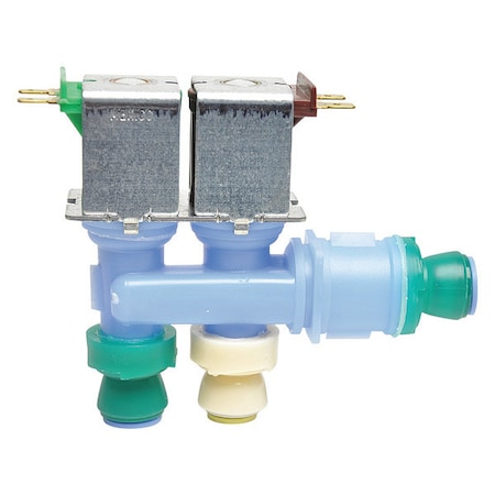 Ice Machine Water Valve, Blue, 3 7/8